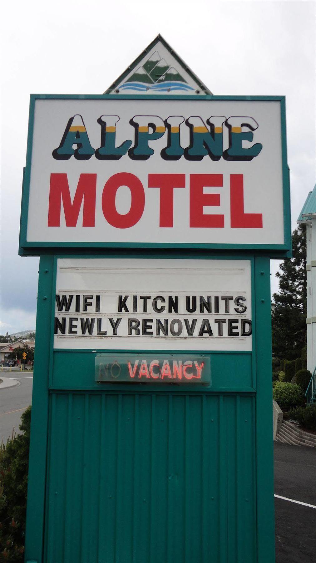 Alpine Motel Kamloops Exterior photo